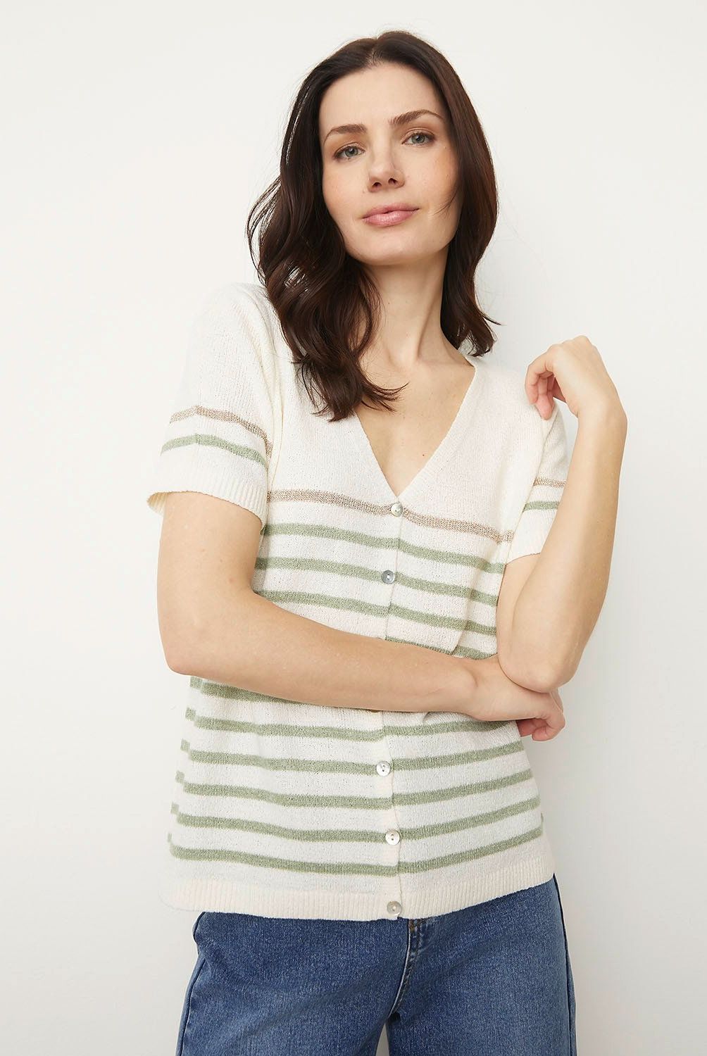 APOLOGY - Polera Apology Manga Corta Mujer Casual 