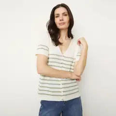 APOLOGY - Polera Manga Corta Mujer Casual