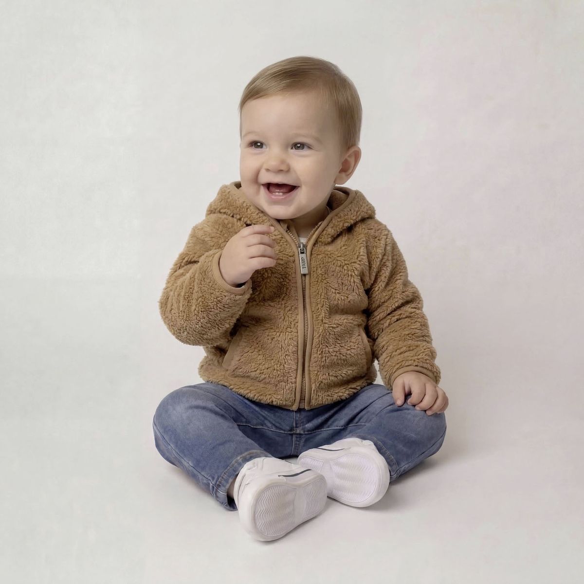 YAMP - Polerón Peludo Bebé Niño  Yamp