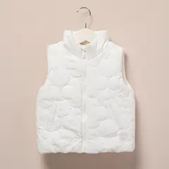 YAMP - Chaleco Casual Bebé Niña Rosado