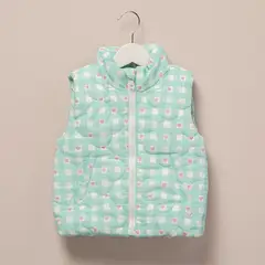 YAMP - Chaleco Casual Bebé Niña Rosado
