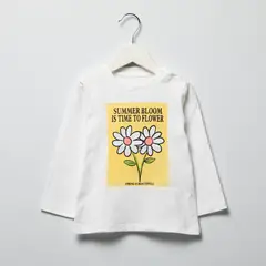 YAMP - Polera Manga Larga Bebé Niña Algodón Estampada