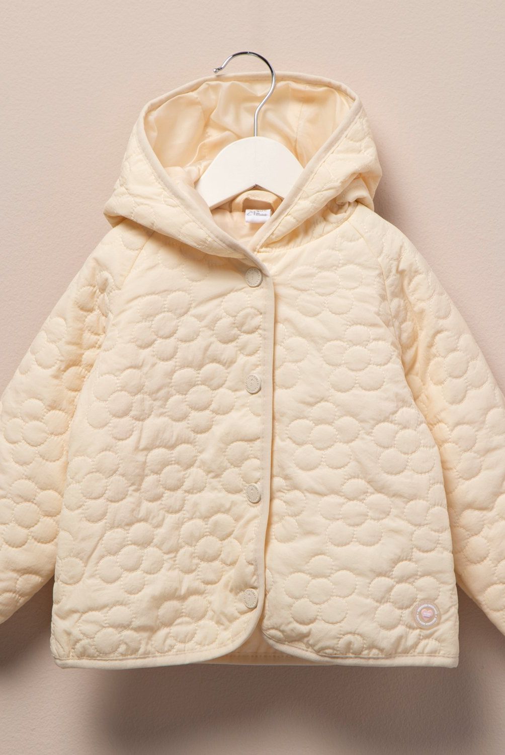 YAMP - Parka Yamp Casual de Poliéster Para Bebé Niña