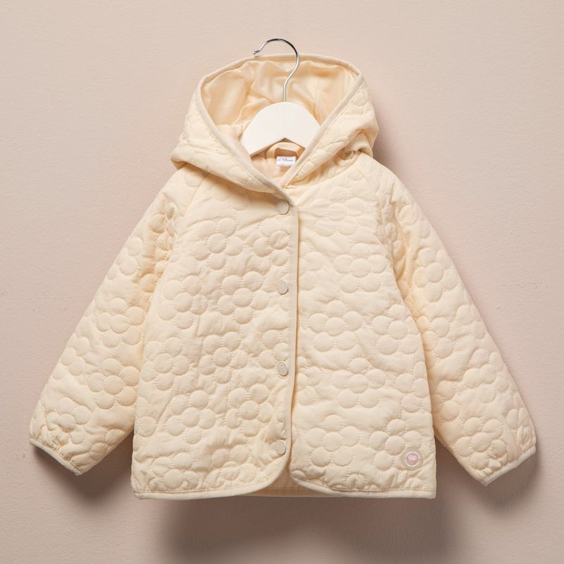 YAMP - Parka Yamp Casual De Para Bebé Niña Con Gorro