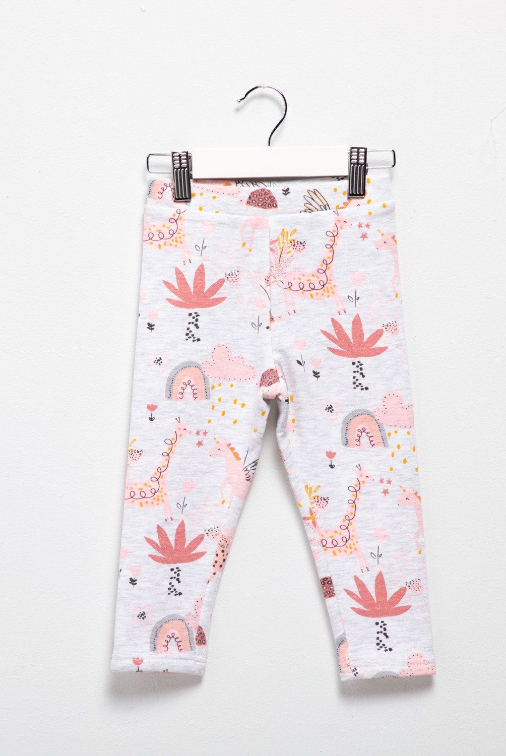 YAMP - Calza Interior Plush Bebé Niña Yamp Polialgodón Diseño Flores