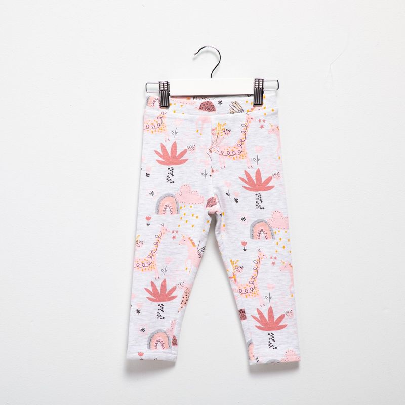 YAMP - Calza Interior Plush Bebé Niña Yamp Diseño Flores