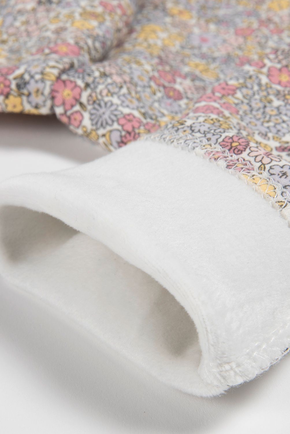 YAMP - Calza Interior Plush Bebé Niña Yamp Polialgodón Diseño Flores