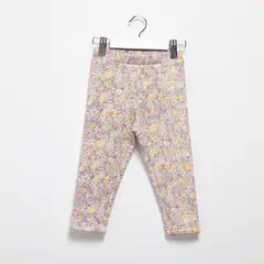 YAMP - Calza Interior Plush Bebé Niña Polialgodón Diseño Flores