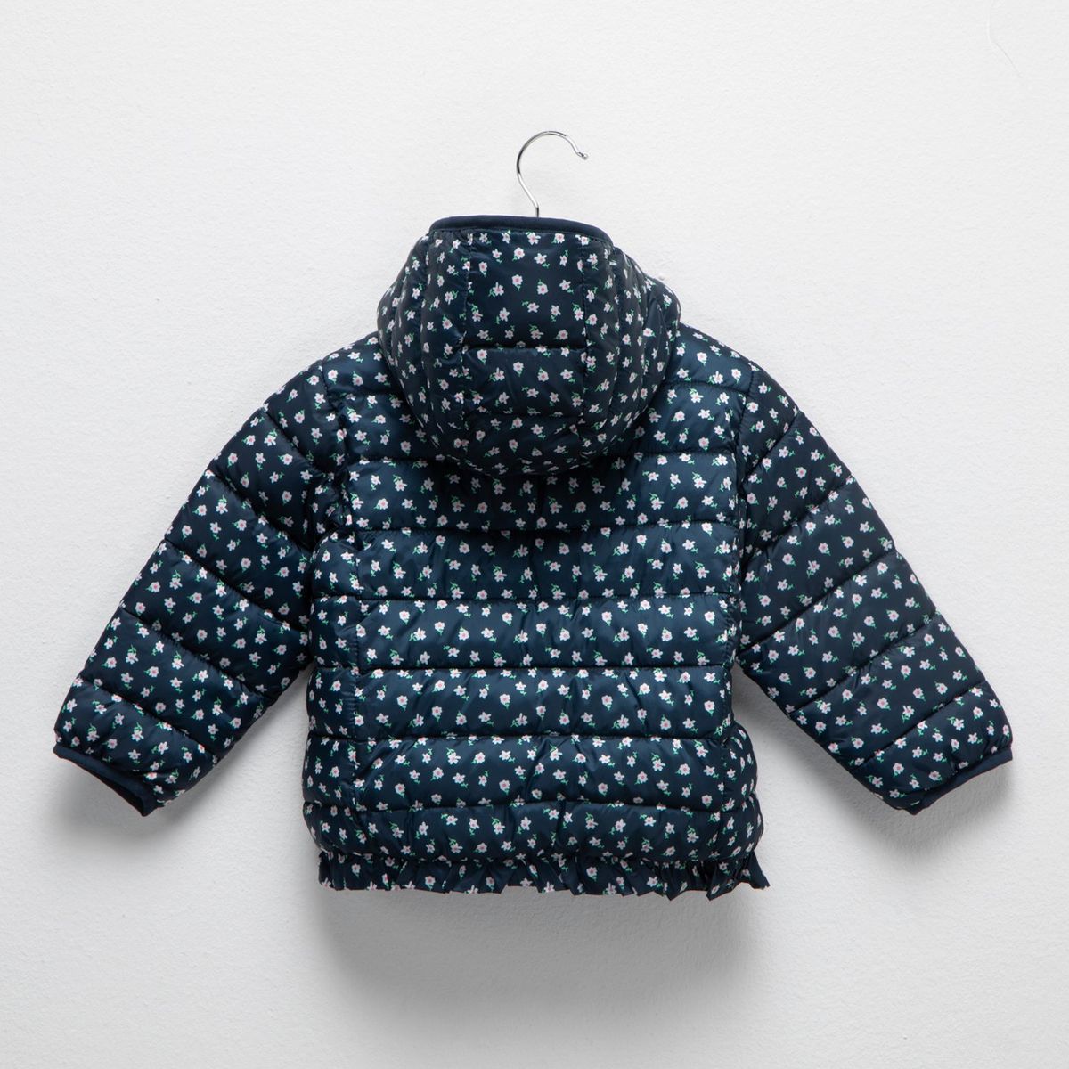 YAMP - Parka Yamp Casual Estampada Con Gorro Bebé Niña