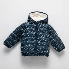 YAMP - Parka Casual 100% Poliéster Para Bebé Niña