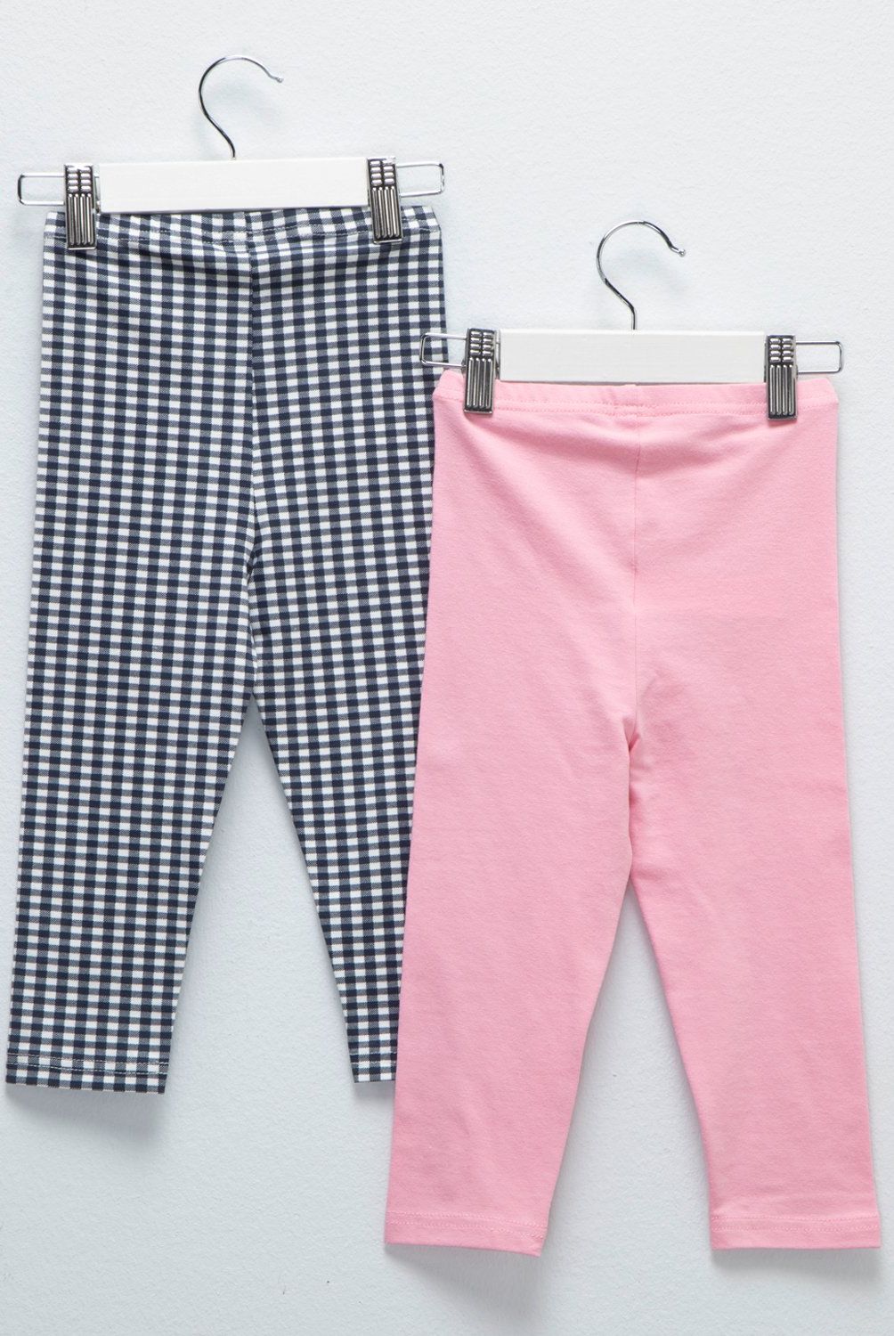 YAMP - Calzas Yamp Pack de 2 Algodón Estampado Bebé Niña