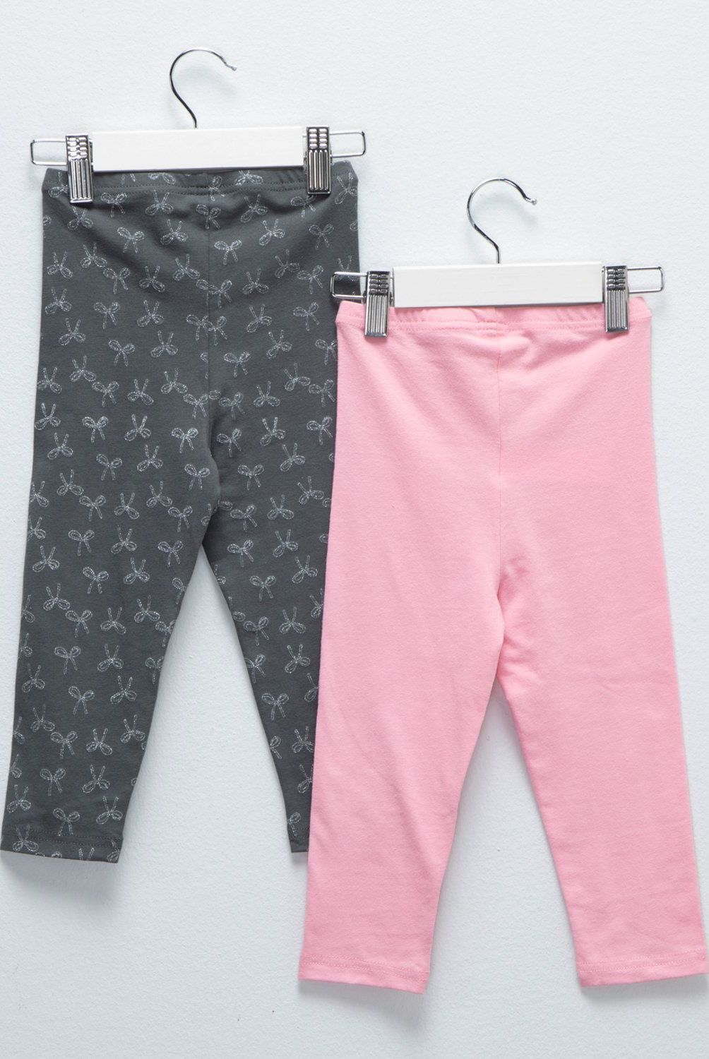 YAMP - Calzas Yamp Pack de 2 Algodón Estampado Bebé Niña
