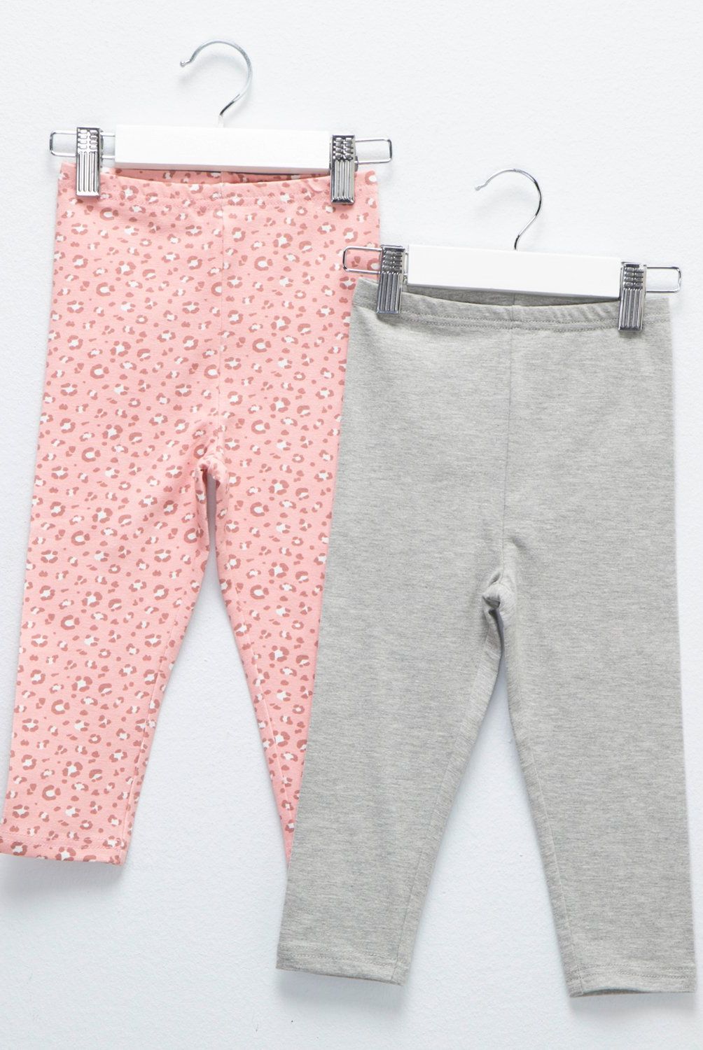 YAMP - Calzas Yamp Pack de 2 Algodón Estampado Bebé Niña