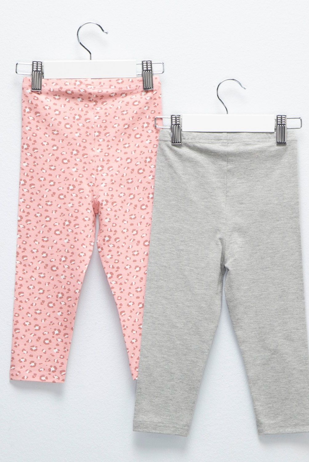 YAMP - Calzas Yamp Pack de 2 Algodón Estampado Bebé Niña