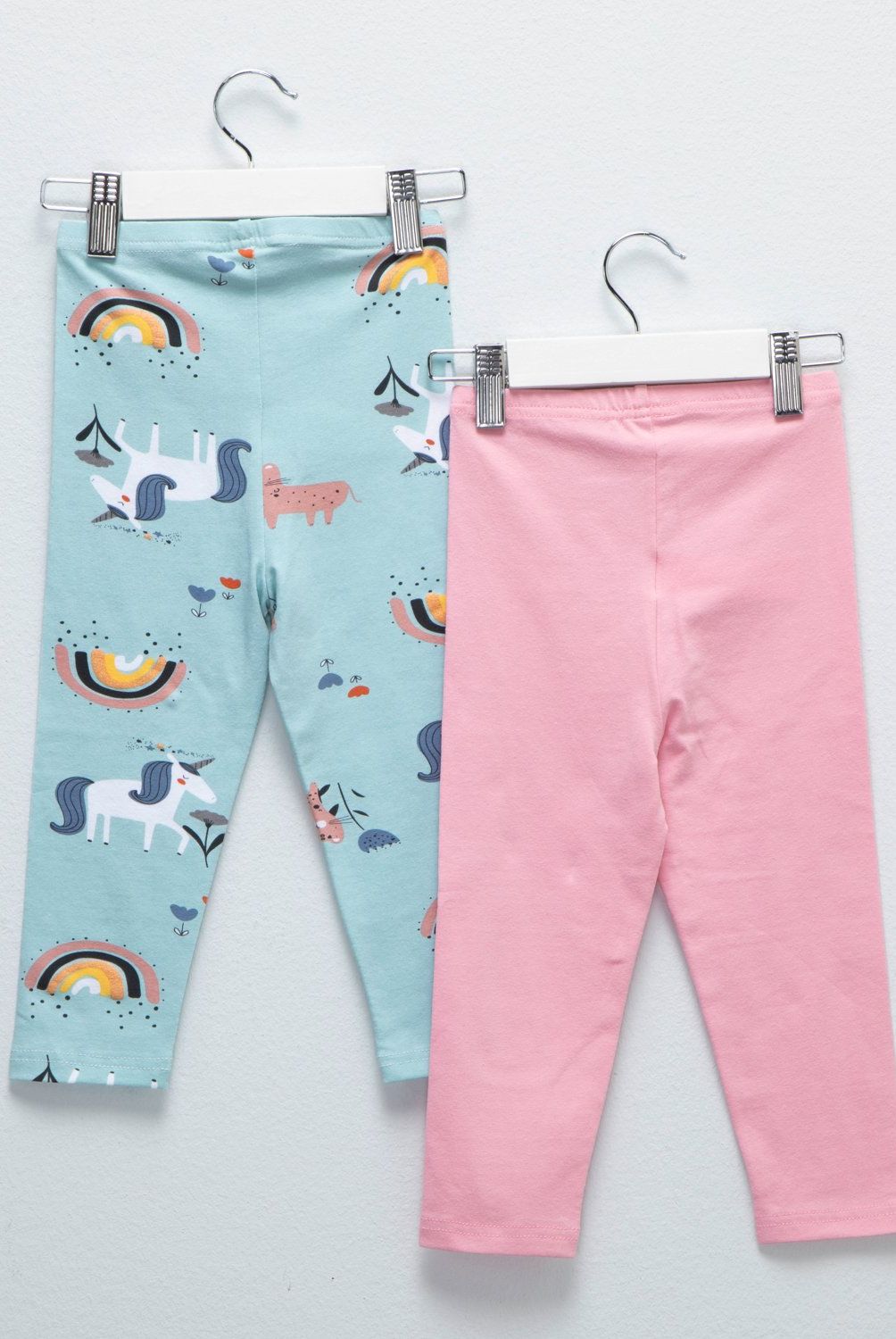 YAMP - Calzas Yamp Pack De 2 Algodón Bebé Niña