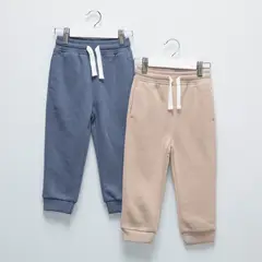 YAMP - Pack 2 Buzos Casual Bebé Niño Polialgodón Jogger