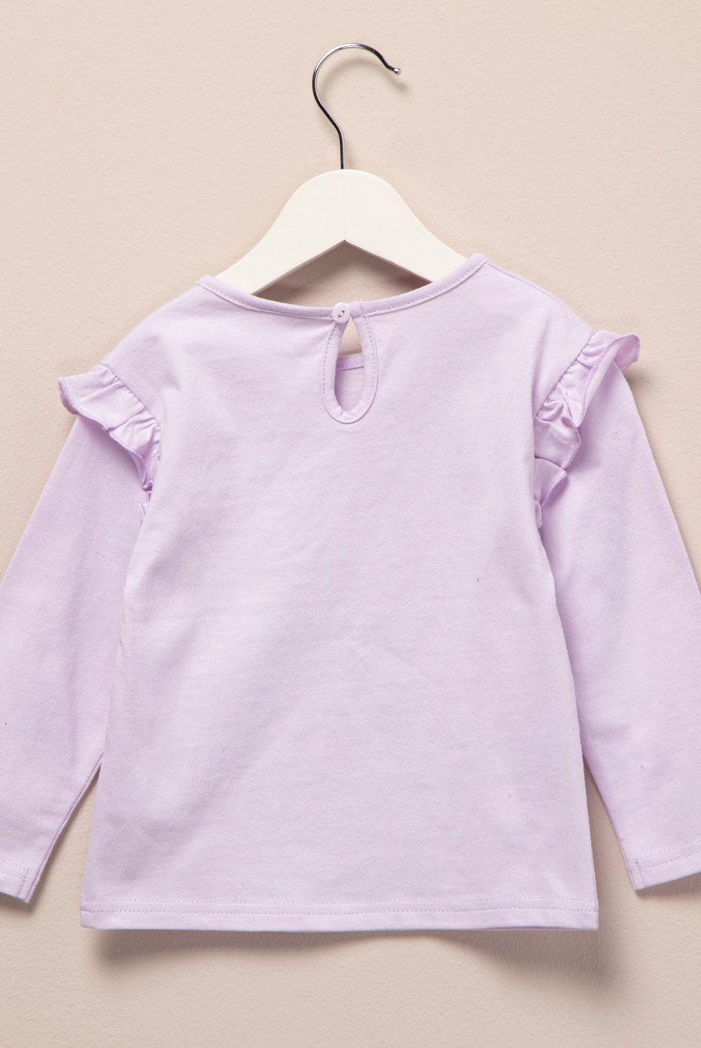 YAMP - Polera Manga Larga Algodón Bebé Niña Yamp Estampada
