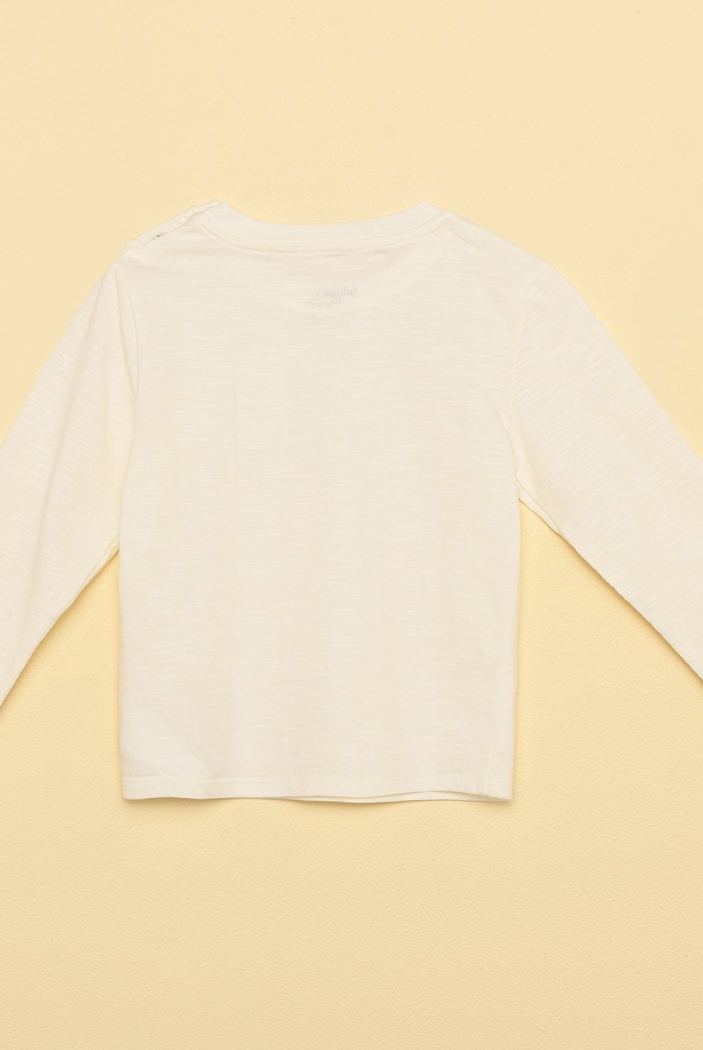 YAMP - Polera Manga Larga Yamp Bebé Niño Algodón Diseño Liso