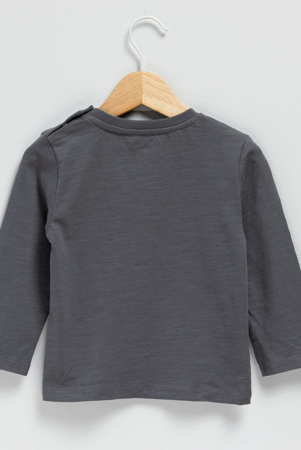 YAMP - Polera Manga Larga Yamp Bebé Niño Algodón Diseño Liso
