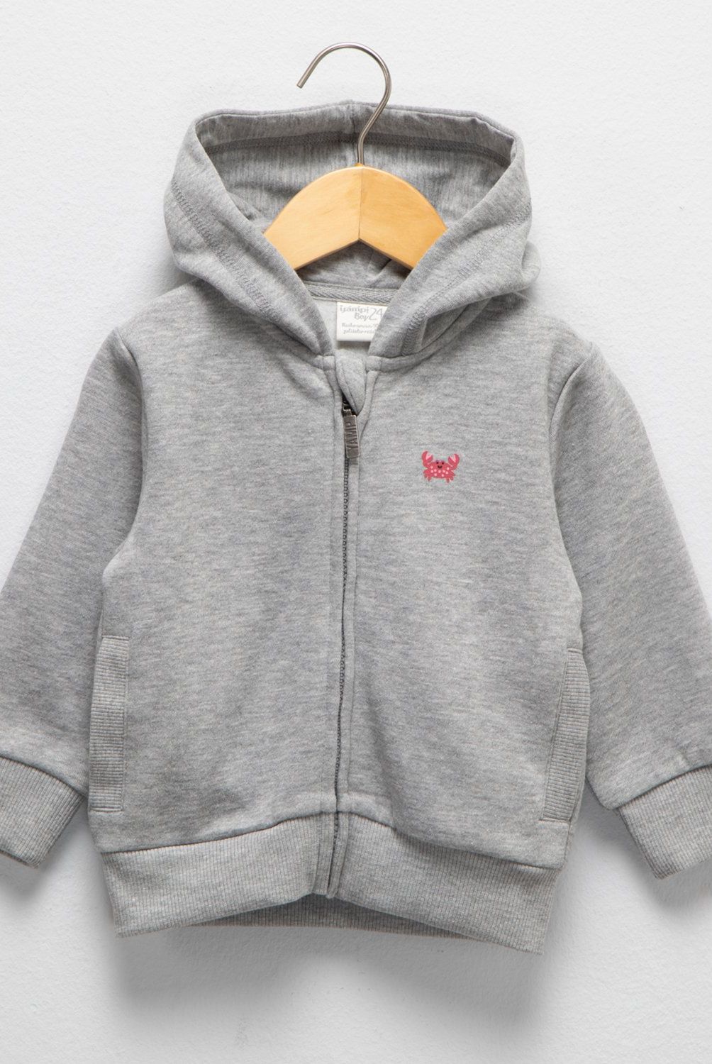 YAMP - Polerón Yamp Casual con Gorro Bebé Niño Algodón
