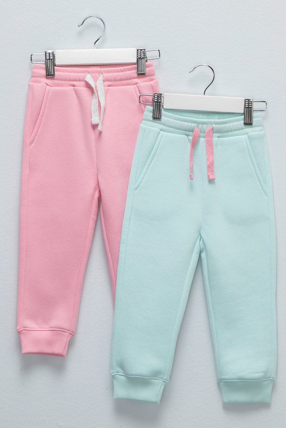 YAMP - Pack 2 Pantalones Buzo Yamp Bebé Niña Polialgodón Jogger