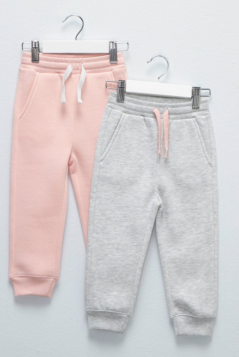 YAMP - Pack 2 Pantalones Buzo Yamp Bebé Niña Polialgodón Jogger