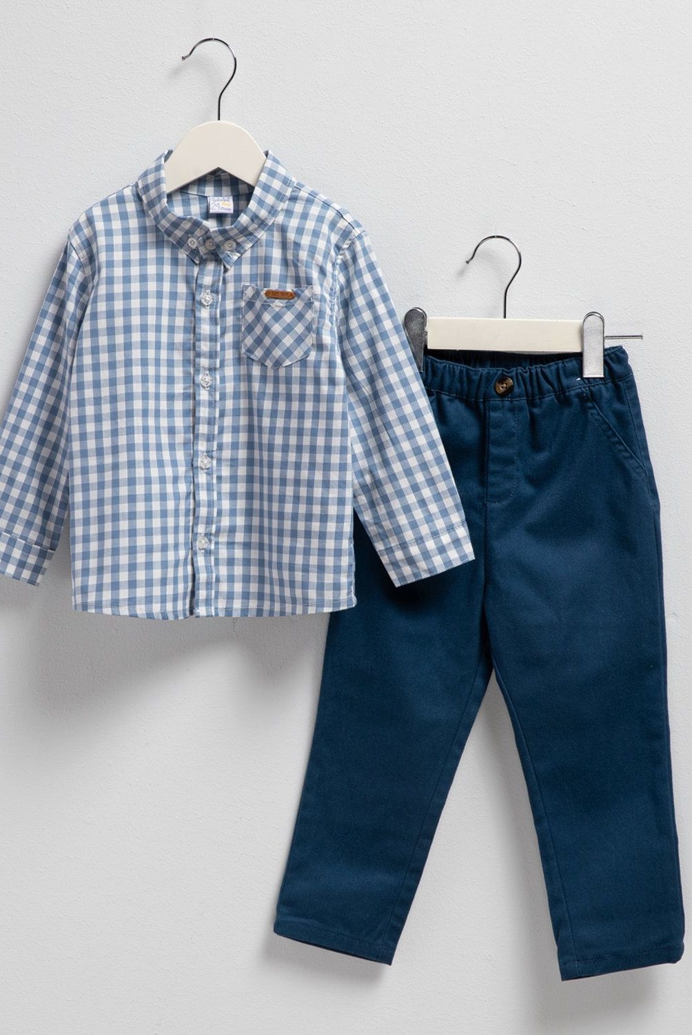 YAMP - Conjunto Camisa Más Pantalón Bebé Niño Yamp Estampado Animales