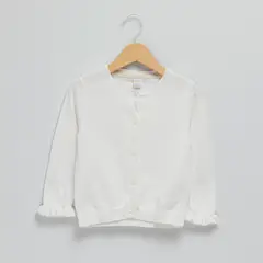 YAMP - Chaleco Bebé Niña Manga Larga Diseño Casual Algodón