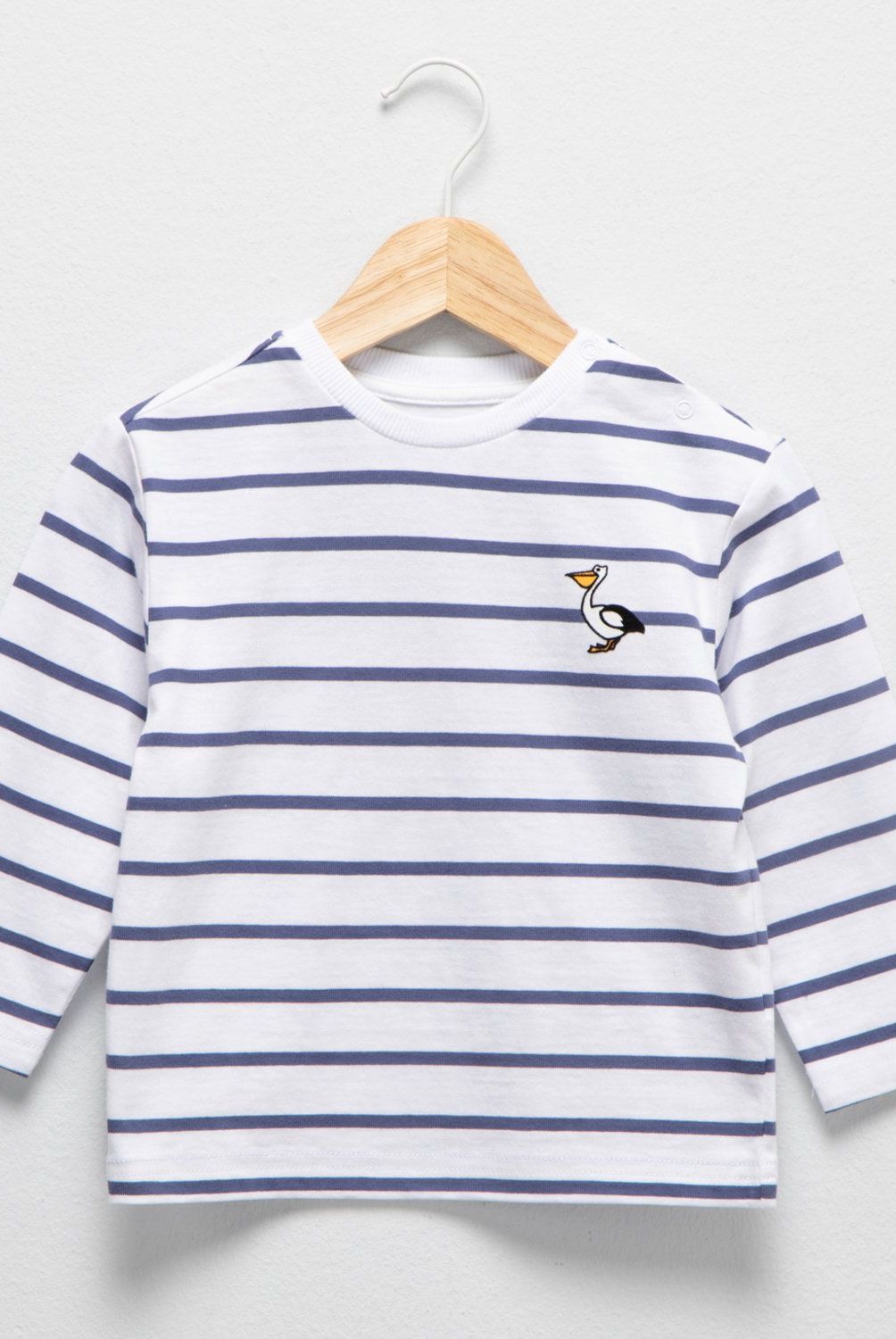 YAMP - Polera Manga Larga Yamp Casual Algodón Bebé Niño Rayas