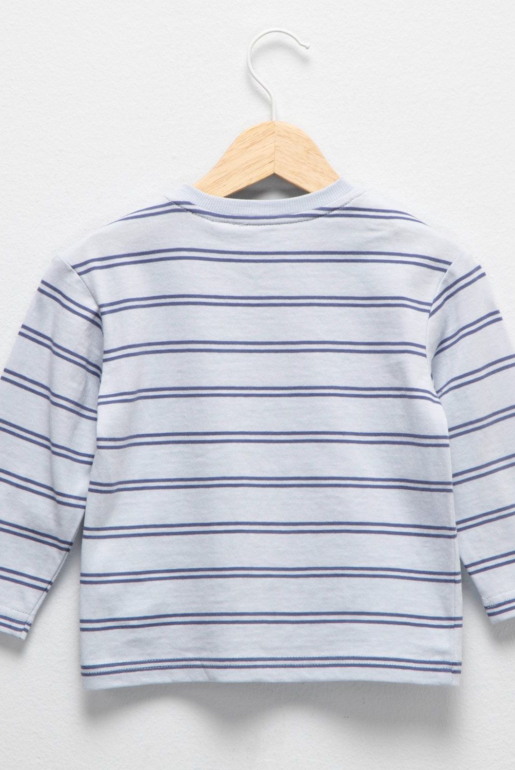 YAMP - Polera Manga Larga Yamp Casual Algodón Bebé Niño Rayas
