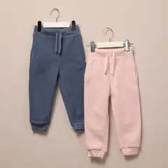 YAMP - Set de Pantalones Buzo Polar Bebé Niña Casual