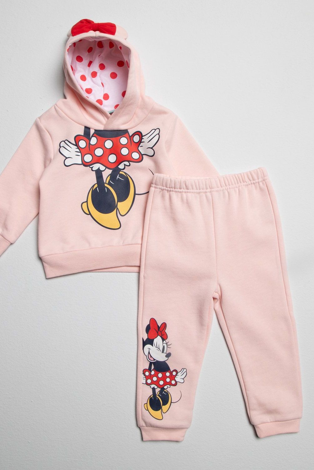 MINNIE - Conjunto Poleron Más Buzo Bebé Niña  Minnie
