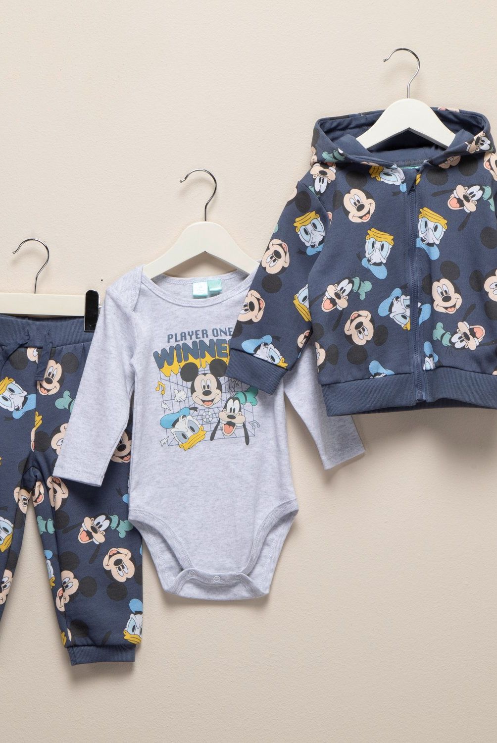 STD CHARACTERS - Conjunto Bebé Niño Std Characters