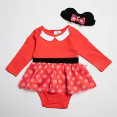 MINNIE - Body Más Gorro Bebé Niña