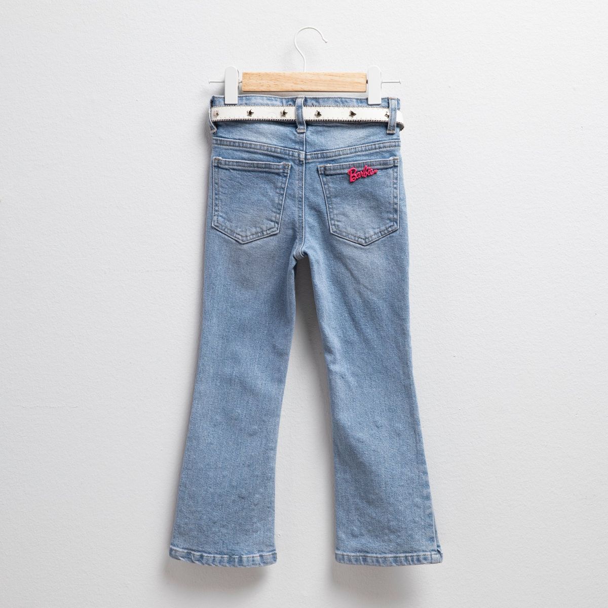 BARBIE - Jeans Con Cinturón Niña Barbie