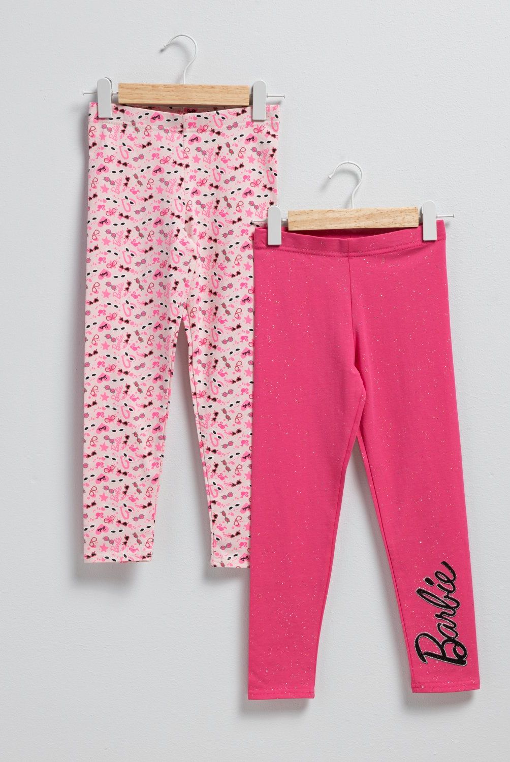 BARBIE - Pack de 2 Calzas Algodón Niña Barbie