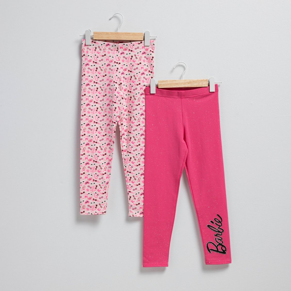 BARBIE - Pack de 2 Calzas Algodón Niña Barbie