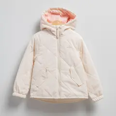 CONIGLIO - Parka Acolchada Con Gorro Niña Casual