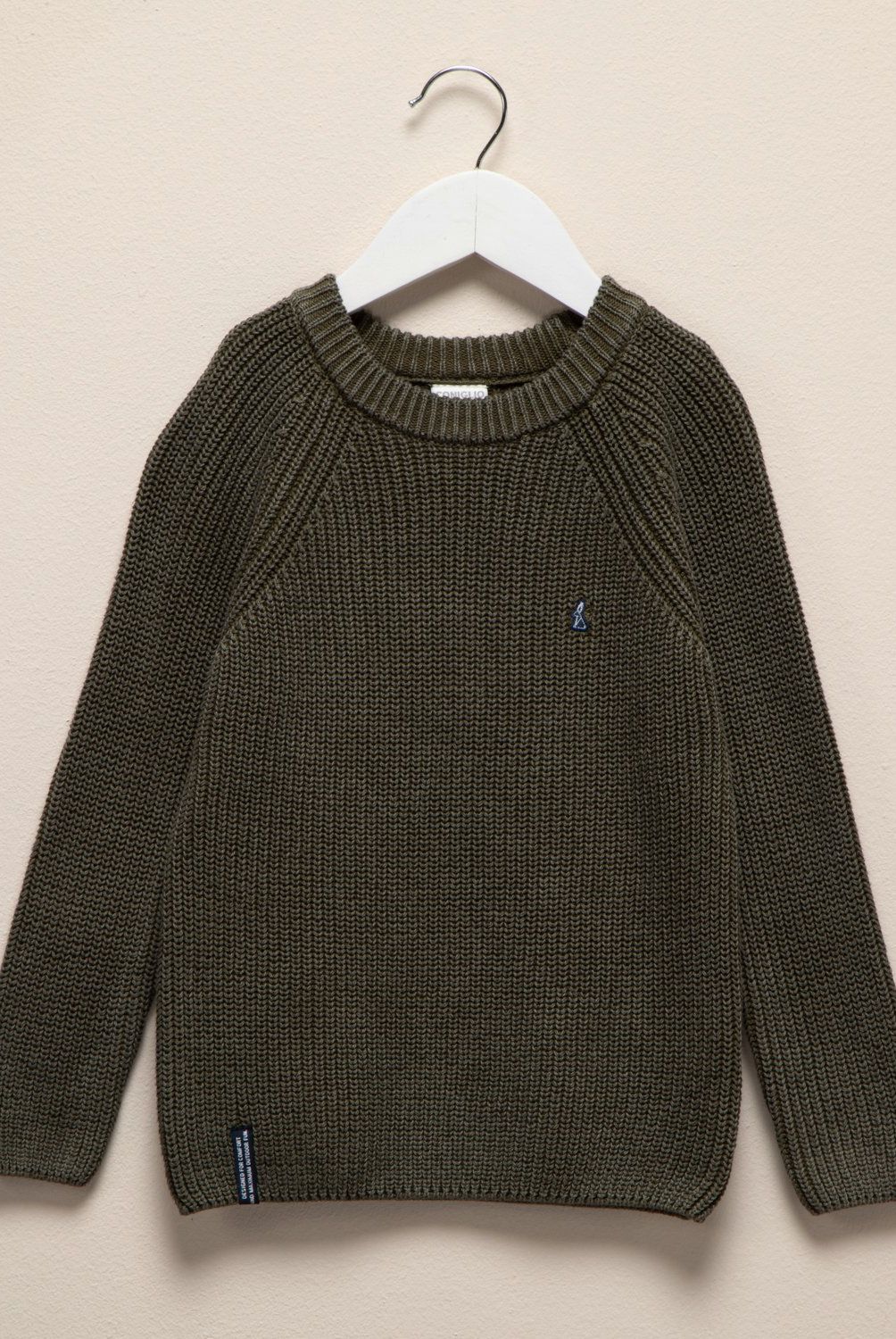 CONIGLIO - Sweater Coniglio Manga Larga Algodón Niño