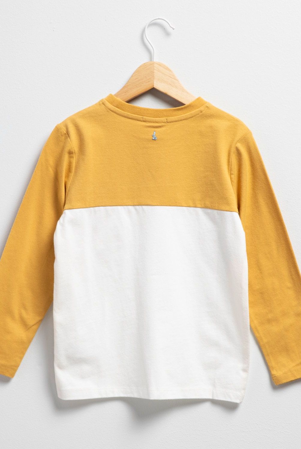 CONIGLIO - Polera Manga Larga Algodón Niño Coniglio Diseño Liso