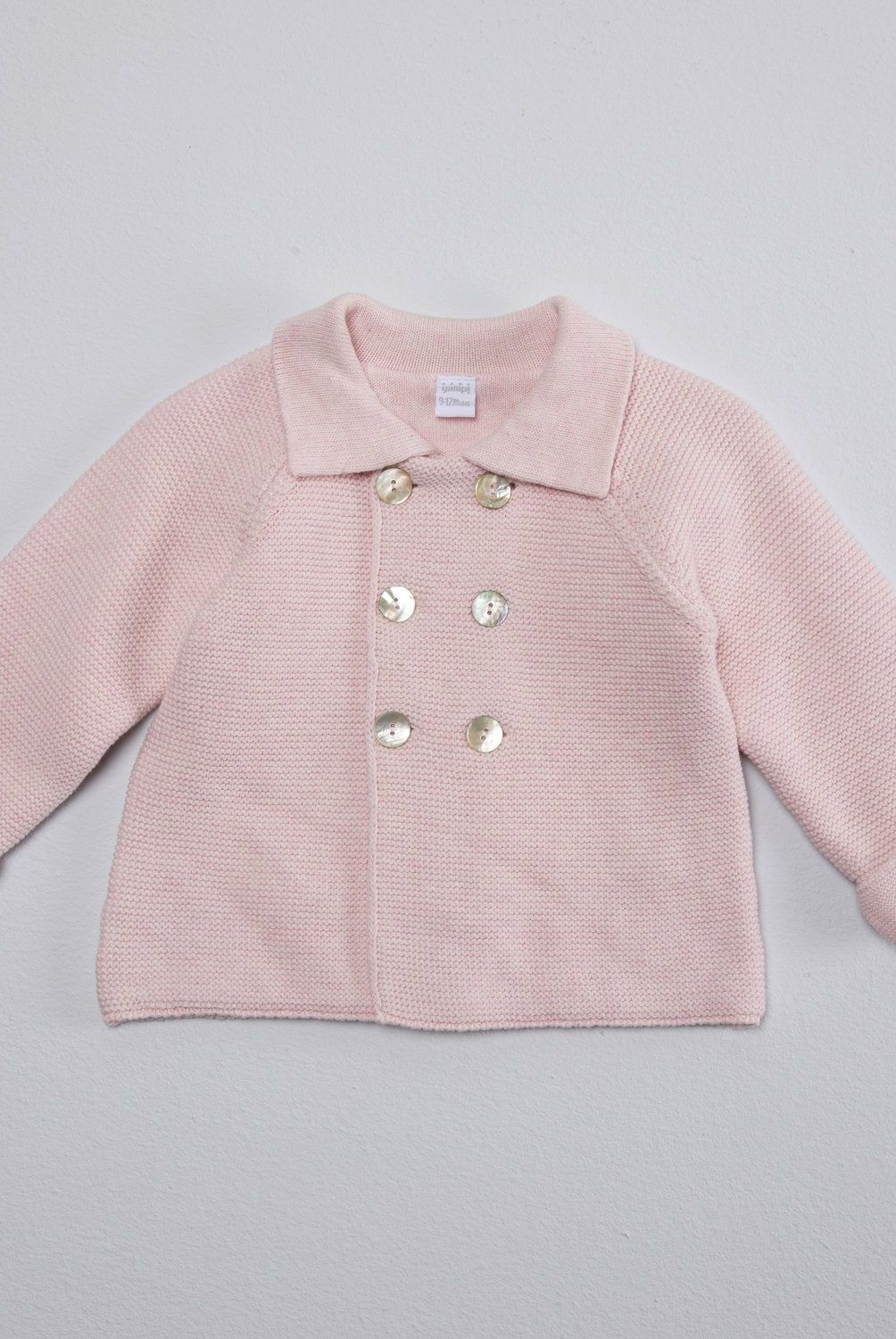 YAMP - Chaleco Casual Algodón Yamp Unisex Bebé Manga Larga