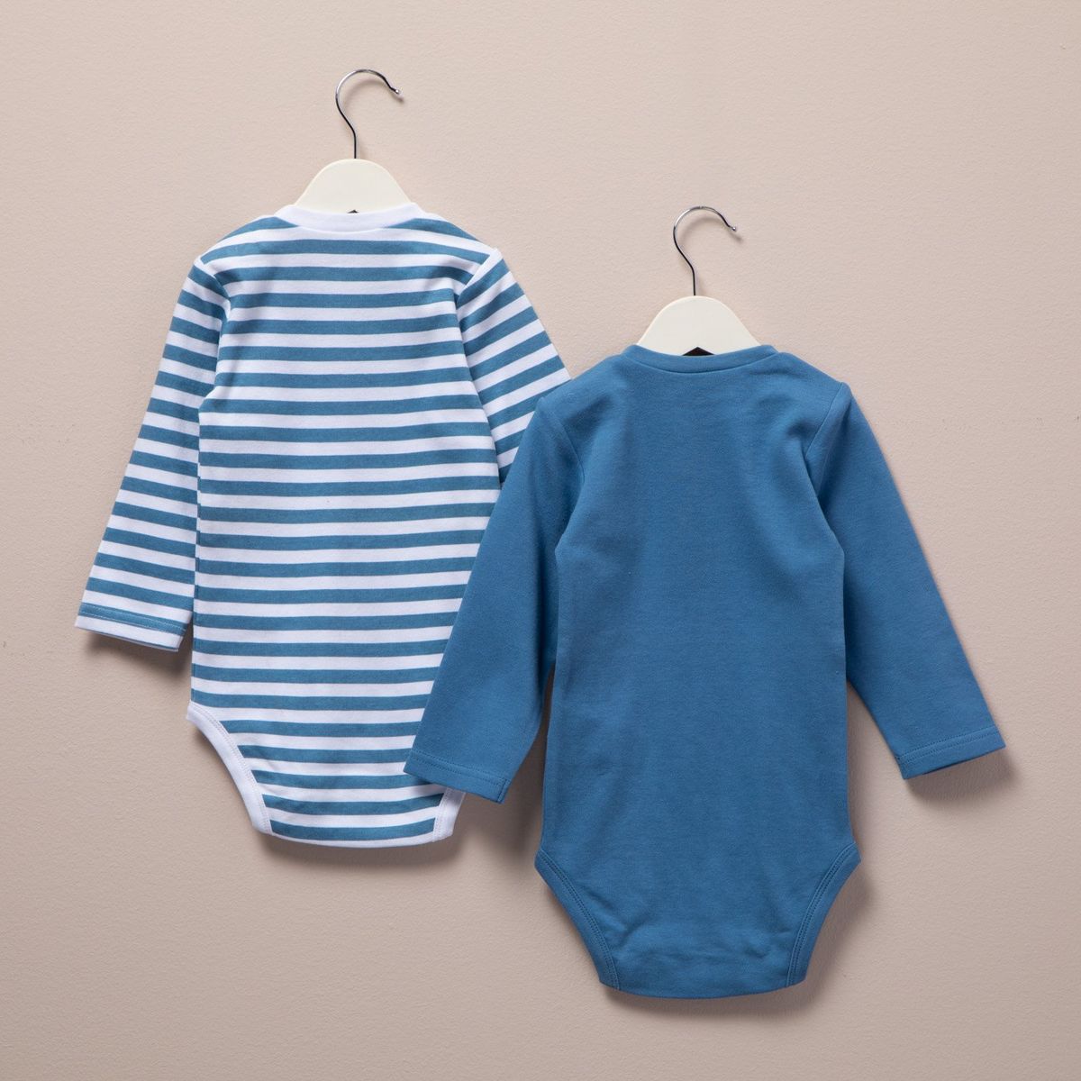 YAMP - Pack De 2 Bodys Yamp Algodón Manga Larga Bebé Niño