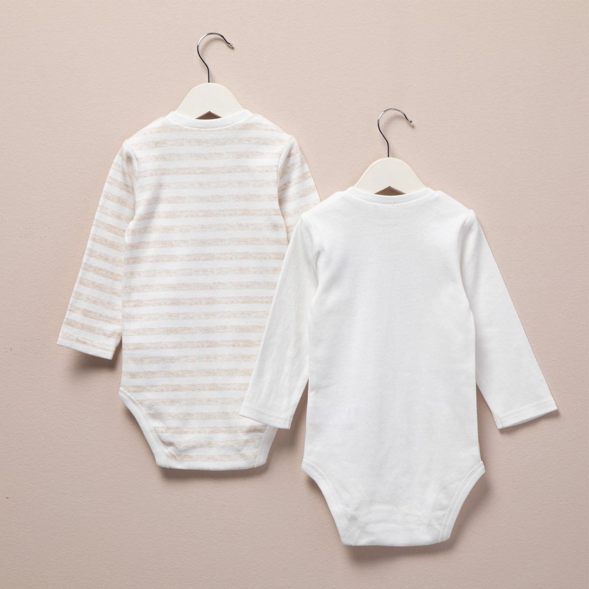 YAMP - Pack De 2 Bodys Yamp Algodón Manga Larga Bebé Niño