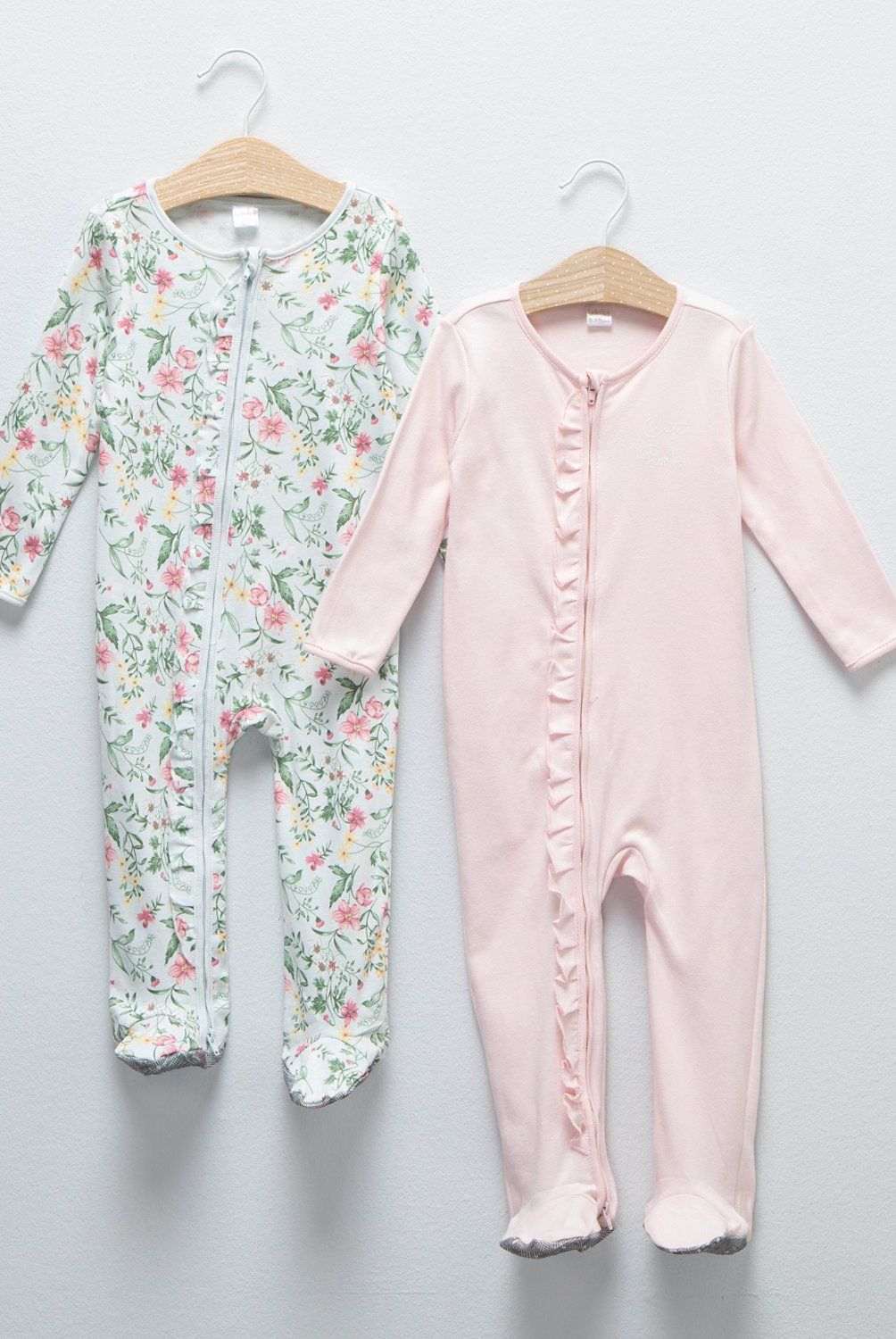 YAMP - Set de Pijamas Yamp Bebé Niña Algodón Pack 2