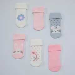 YAMP - Set de Calcetines Unisex Bebé Algodón Diseño