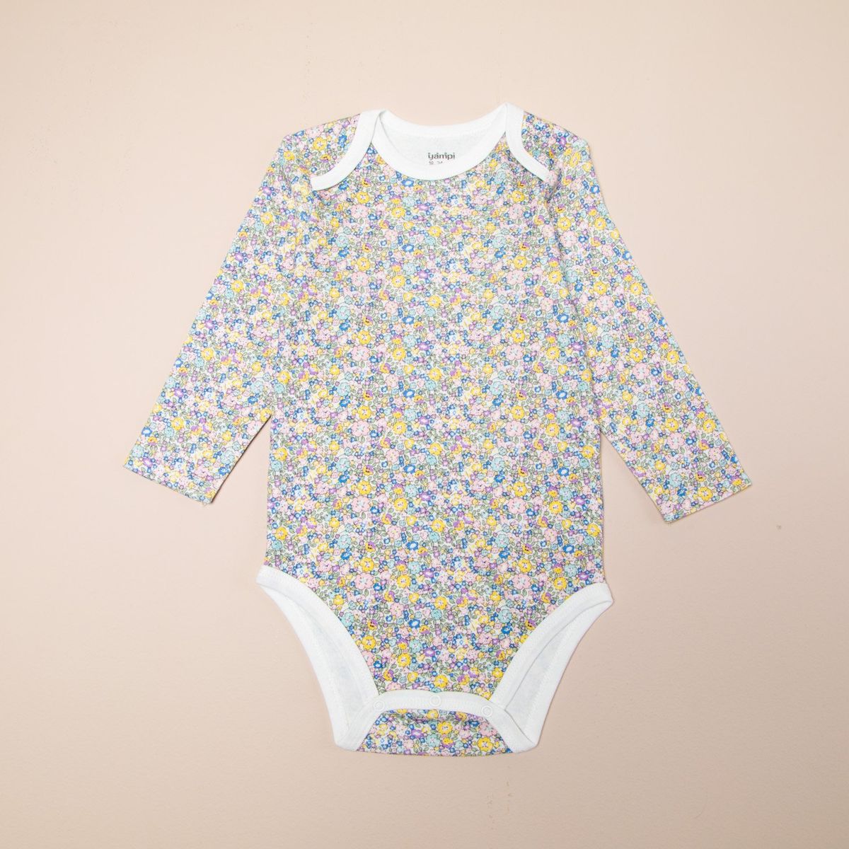 YAMP - Pack De 3 Bodys Manga Larga Yamp Algodón Bebé Niña