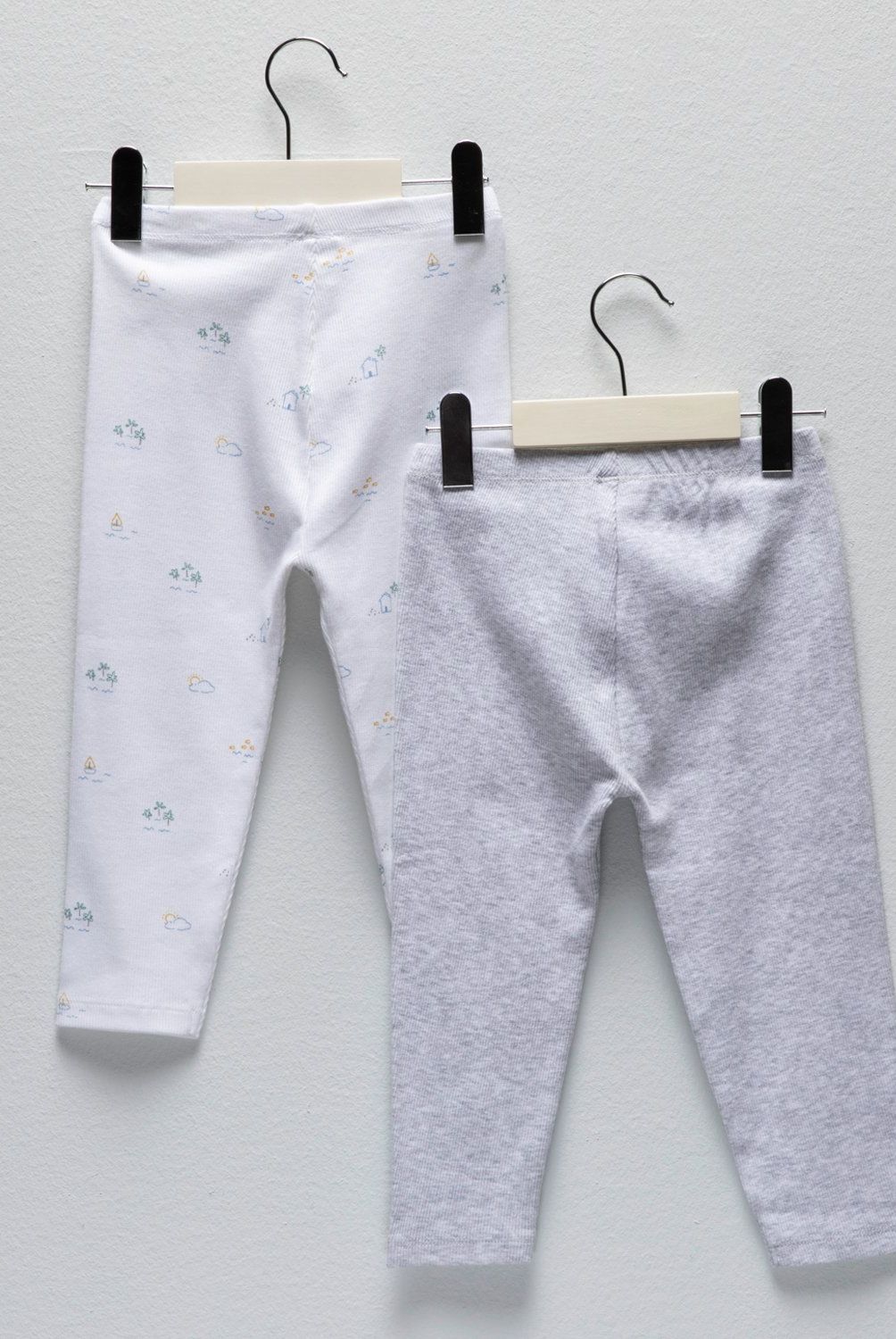 YAMP - Pack de 2 Pantalones Yamp Bebé Niño Algodón Estampados