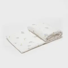 YAMP - Manta Unisex Bebé Algodón Estilo Clásico