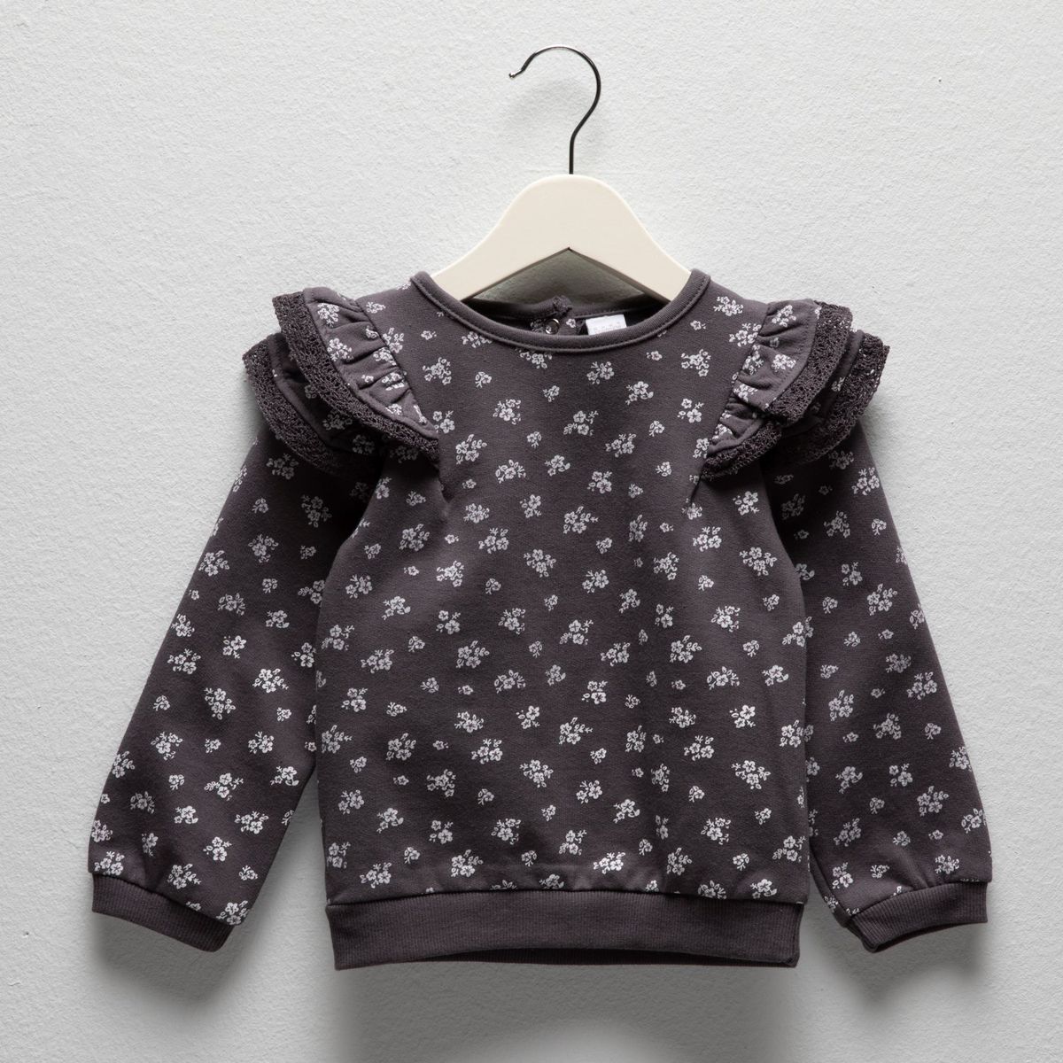 YAMP - Conjunto Yamp Casual 3 Piezas Flores Bebé Niña Polialgodón