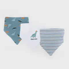 YAMP - Baberos Unisex Bebé Algodón Pack